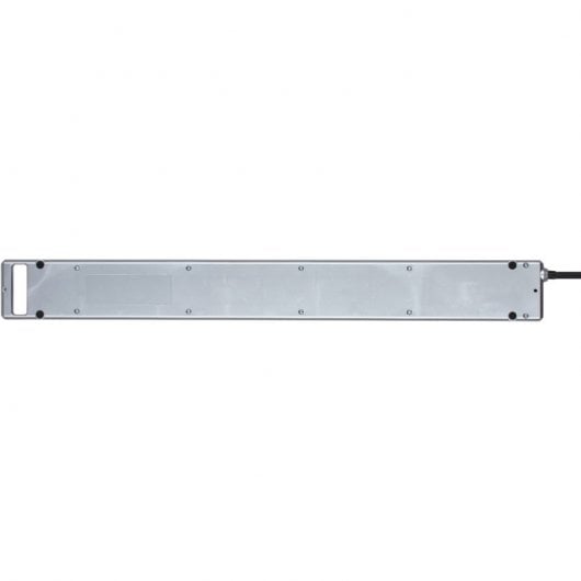 Brennenstuhl Super-Solid Regleta de 8 Enchufes con Protección contra Sobretensiones 2.5m Plata