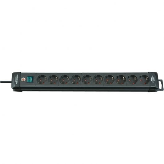 Brennenstuhl 1951100100 Verlängerungskabel 3 m 10 AC-Ausgänge Schwarz