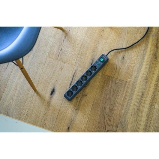 Multipresa Brennenstuhl Eco-Line 6 prese protezione sovratensione interruttore 1,5 m