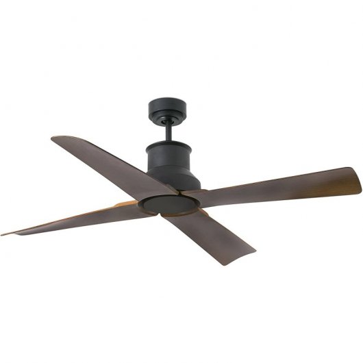 Ventilateur de plafond Faro Winche avec télécommande 31 W Marron