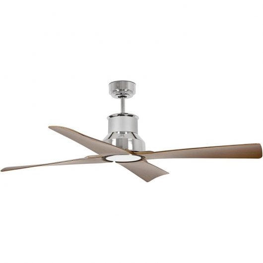 Faro Winche Ventilador de Techo con Mando 31W Cromo