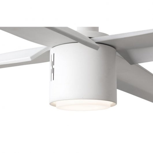 Ventilateur de plafond Faro Attos avec éclairage LED et télécommande 44 W Blanc