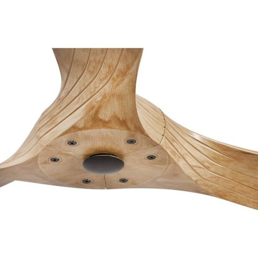 Faro Morea Ventilateur de Plafond avec Commande 38W Marron Clair