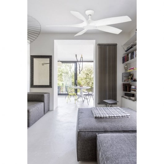 Faro Cocos Ventilateur de Plafond avec Lumière LED et Contrôle 29W Blanc