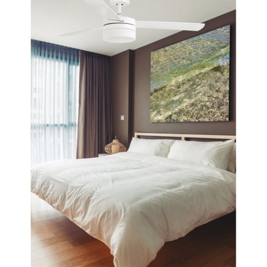 Faro Panay Ventilador de Techo con Luz y Mando 58W Blanco