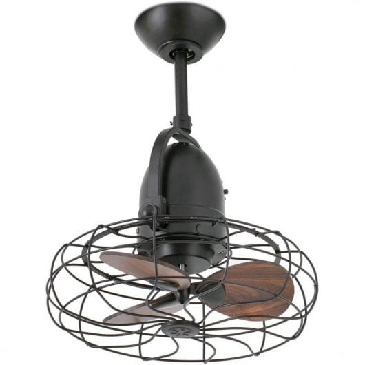 Faro Keiki Ventilateur de Plafond 25W Marron
