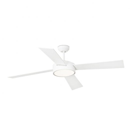 Ventilateur de plafond Faro Hydra avec éclairage LED et télécommande 36 W Blanc