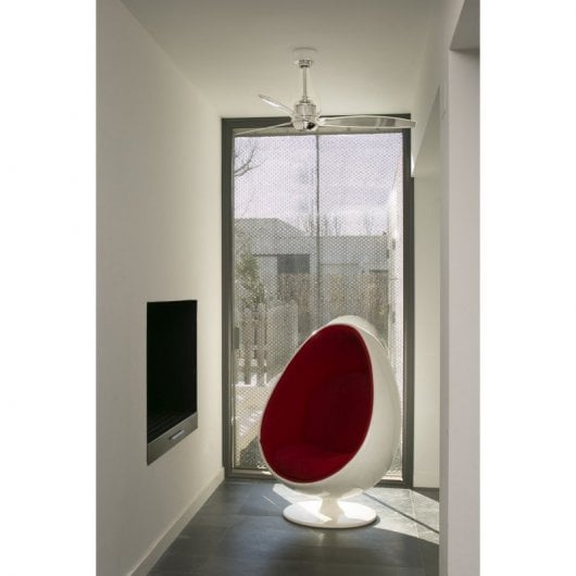 Faro Mini Eterfan Ventilateur de Plafond avec Commande 32,4W Transparent