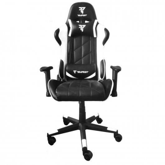 Tempest F95 Silla Gaming Blanco/Negro