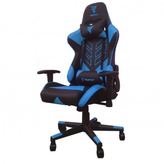 Tempest F70 Silla Gaming Azul/Negro