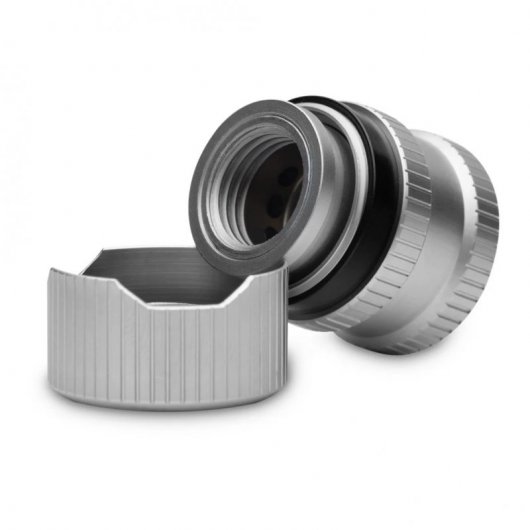 EKWB EK-Quantum Torque Drain Valve Válvula de Drenagem Titânio Acetinado