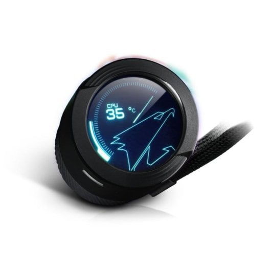 Flüssigkeitskühlung Gigabyte Aorus WaterForce X 240 2 ARGB Lüfter LCD