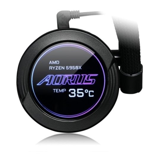 Flüssigkeitskühlung Gigabyte Aorus WaterForce X 280 2 ARGB Lüfter LCD