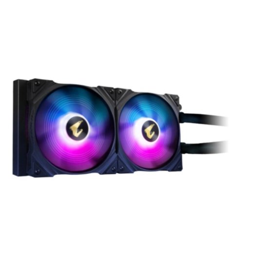 Flüssigkeitskühlung Gigabyte Aorus WaterForce X 280 2 ARGB Lüfter LCD