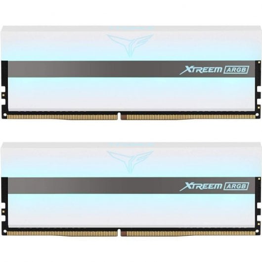 Team Group Xtreem ARGB DDR4 3200 MHz 16 Go 2 x 8 Go CL14 Blanc