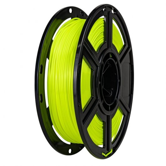 Bresser Bobina de Filamento PLA 1.75mm Amarillo Fluor/Neón 500g