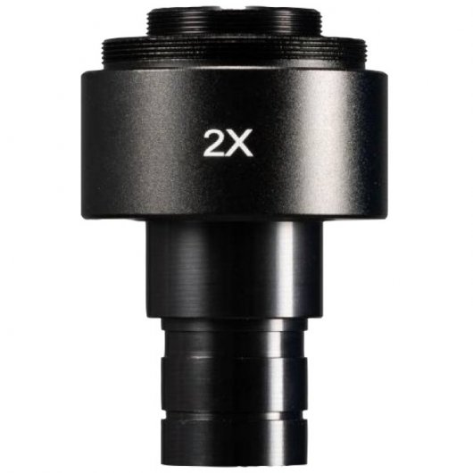 Bresser SLR 2x T2 Adaptador de Cámara para Microscopios 23.2mm