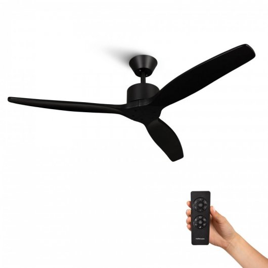 Mellerware Brizy Ventilador de Techo con Mando 45W Negro