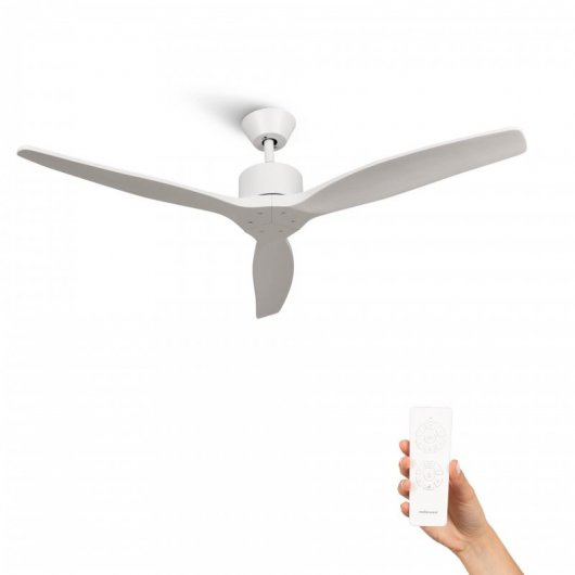Mellerware Brizy Ventilador de Techo con Mando 45W Blanco