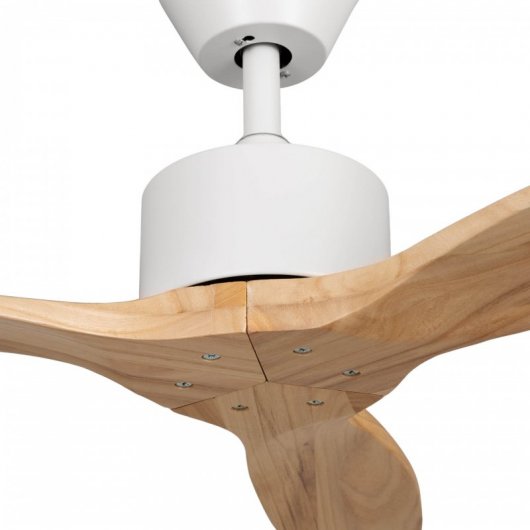 Mellerware Brizy Ventilador de Techo con Mando 45W Madera Clara
