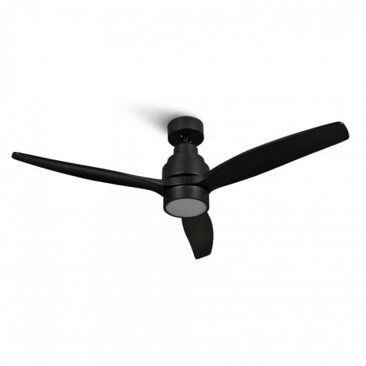 Mellerware Brizy Bright Ventilador de Techo con Luz y Mando 45W Negro