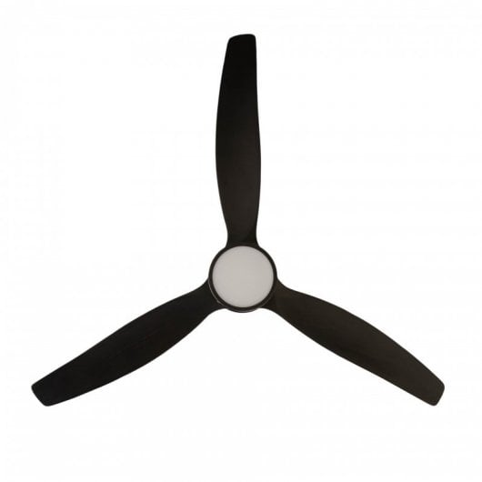 Mellerware Brizy Bright Ventilador de Techo con Luz y Mando 45W Negro