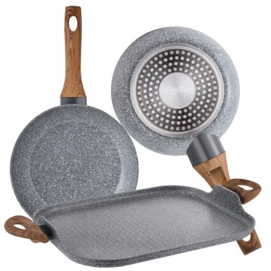 San Ignacio Daimiel Set 2 Sartenes + Asador Grill