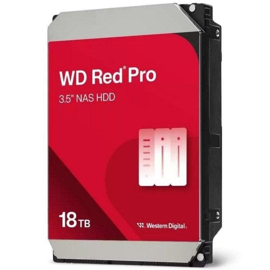 Disco Rígido Western Digital Red Pro 18TB HDD 7200rpm SATA 6Gb/s 512MB