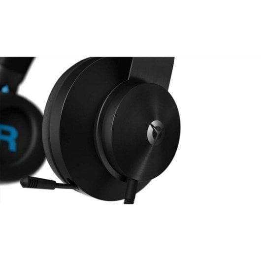 Auriculares Lenovo Legion H300 com fio Jack 3,5 mm Gaming com Cancelamento de Ruído Preto