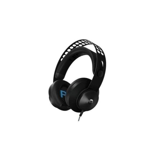 Auriculares Lenovo Legion H300 com fio Jack 3,5 mm Gaming Cancelamento de Ruído Preto