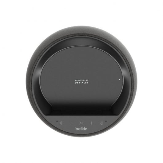 Belkin SoundForm Altavoz inteligente HiFi con Cargador Inalámbrico Negro
