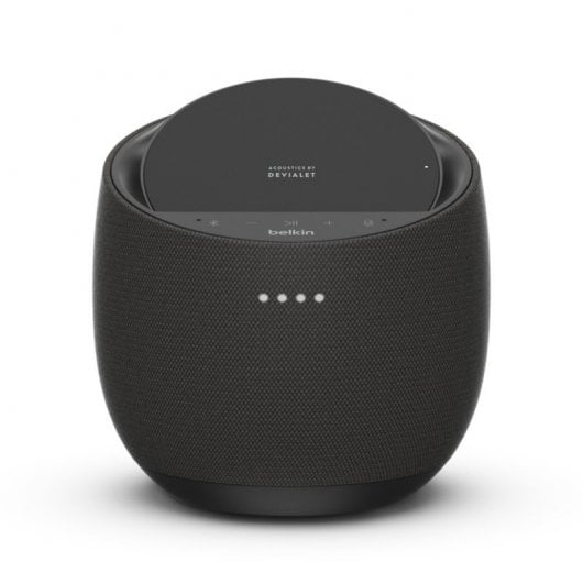 Belkin SoundForm Altavoz inteligente HiFi con Cargador Inalámbrico Negro