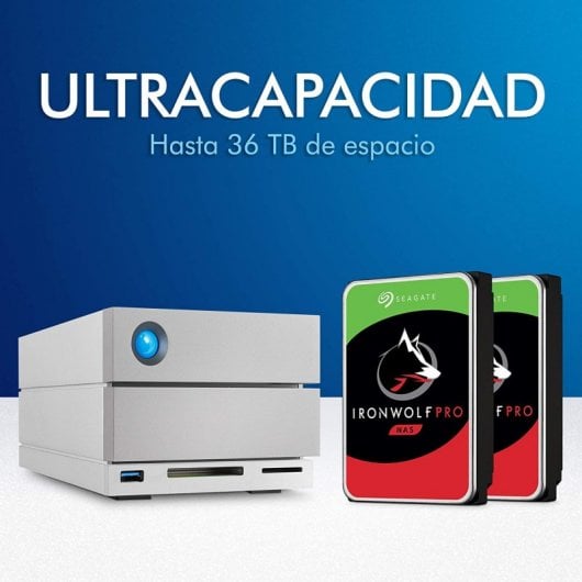 LaCie 2big Dock 32TB USB-C/3.1/Thunderbolt