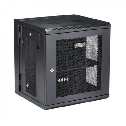 StarTech.com Armadio per Server Rack Montabile a Parete 12U - Armadio a Cerniera fino a 17" (43cm) di profondità