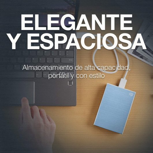 Seagate One Touch 2,5" 5 To USB 3.1 bleu clair