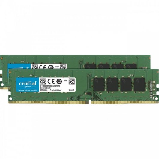 Crucial DDR4 2666MHz PC4-21300 16GB 2x8GB CL19