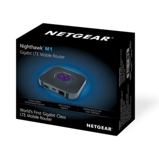 Router Netgear MR1100 4G LTE 1Gbps Double Bande LCD Port USB MicroSD