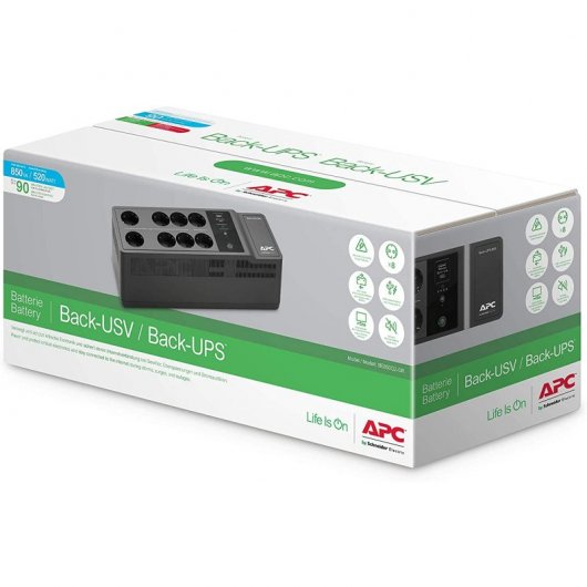 APC BE850G2-FR SAI 8 Schukos 850VA 520W