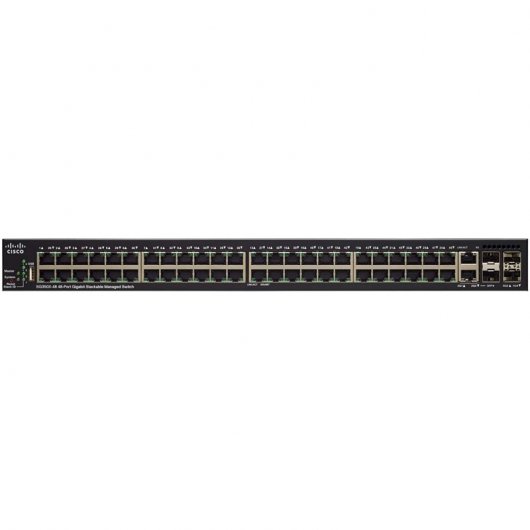 Cisco SG350X-48 Switch 48 Puertos Gigabit + 2 SFP+