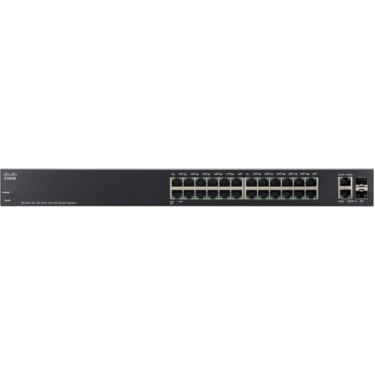 Cisco SF220-24 Switch 24 Puertos + 2 SFP