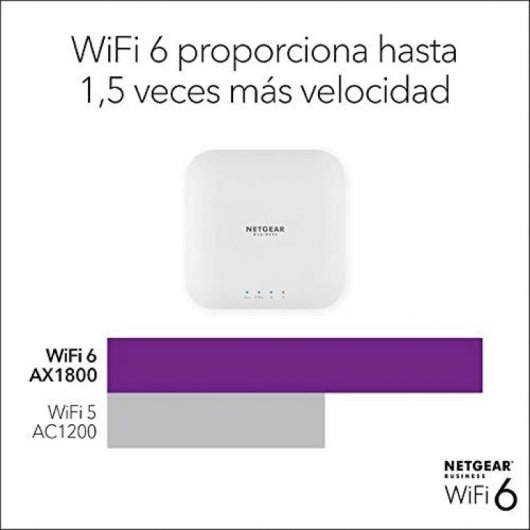 Netgear WAX214-100EUS Punto de Acceso WiFi 6