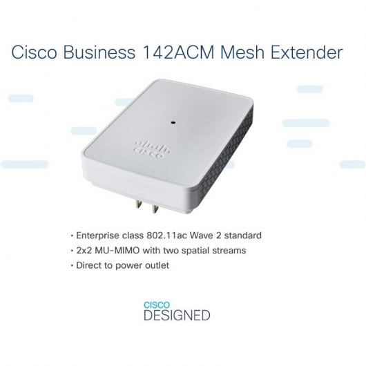 Cisco CBW142ACM-E-EU Sistema WiFi Mesh Doble Banda