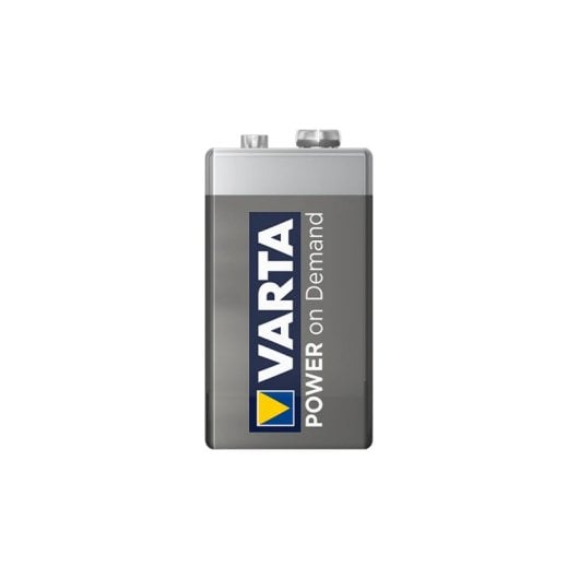 Varta Power On Demand Pack de 10 Piles 9V / 6LR61 / 640 mAh