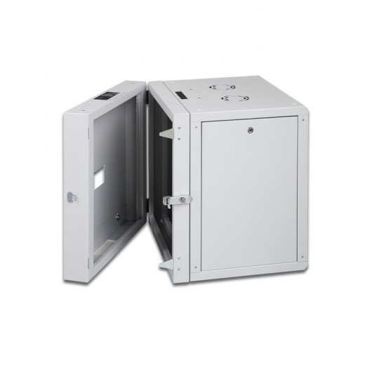 Digitus Unique Armario Rack de Pared Dos Piezas Giratorio 19" 20U 998x600x600mm Gris