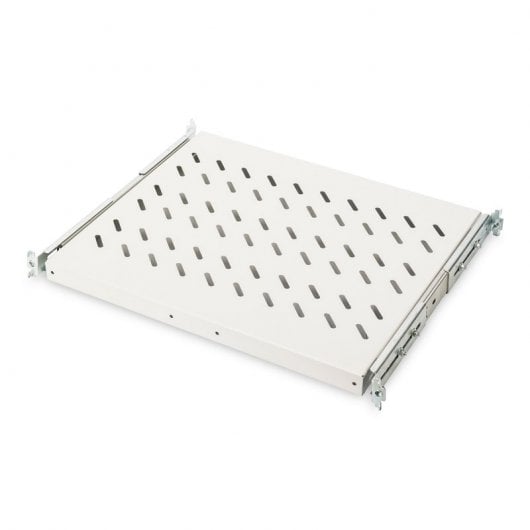 Digitus Balda Extraíble para Armarios de 483 mm (19") 1U desde 600mm Profundidad hasta 25kg Gris