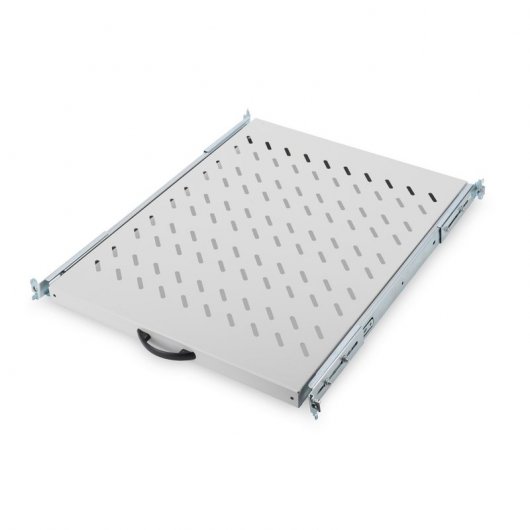 Digitus Balda Extraíble para Armarios de 483 mm (19") 1U desde 800mm Profundidad hasta 25kg Gris