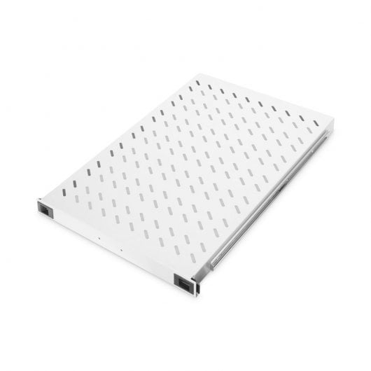 Digitus Balda Extraíble para Armarios de 483 mm (19") 1U desde 1000mm Profundidad hasta 65kg Gris