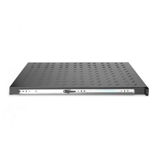 Digitus Balda Extraíble para Armarios de 483 mm (19") 1U desde 1000mm Profundidad hasta 65kg Negra