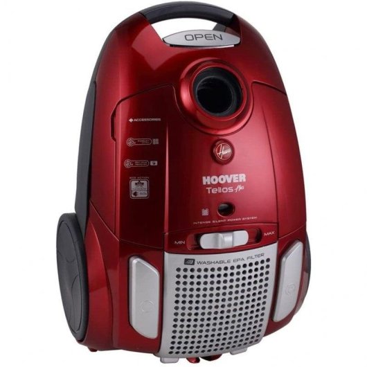 Hoover TE-75 Aspirador con Bolsa 700W Rojo