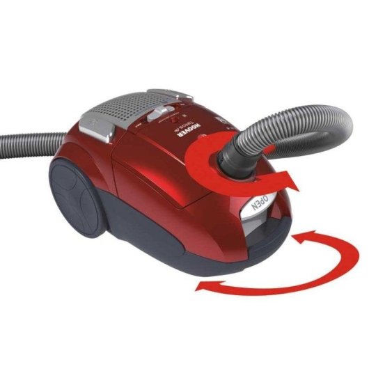 Hoover TE-75 Aspirador con Bolsa 700W Rojo